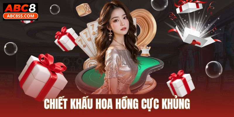 Chiết khấu hoa hồng cực cao cho đối tác